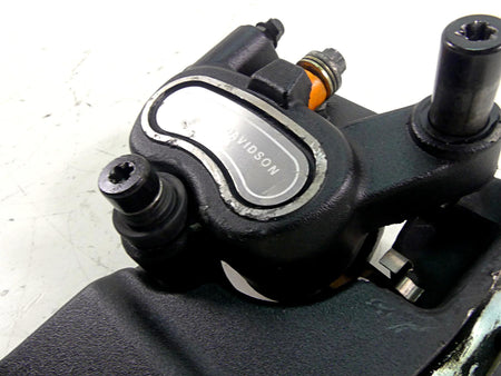 2013 Harley Softail FLSTFB Fat Boy Lo Rear Brake Caliper & Bracket 40908-08 {{ shop.shopifyCountryName }} - Mototech271