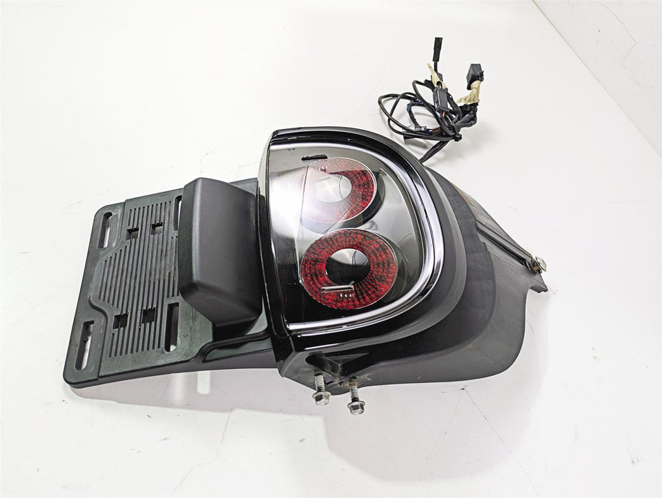 2015 Harley FXDF Dyna Fat Bob Taillight Tail Light & Wiring & Mount 67800240 {{ shop.shopifyCountryName }} - Mototech271