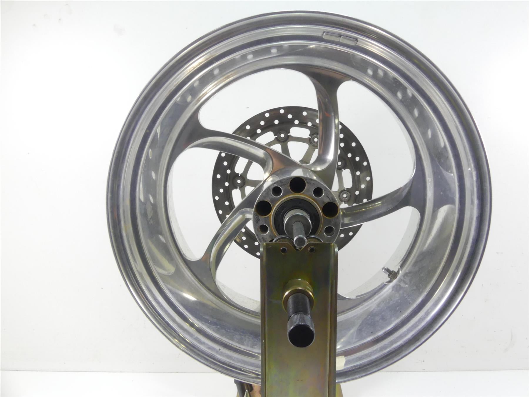 2007 Victory Vegas Jackpot Rear 18x8.5 Billet Wheel Rim - Bent 1521057 | Mototech271