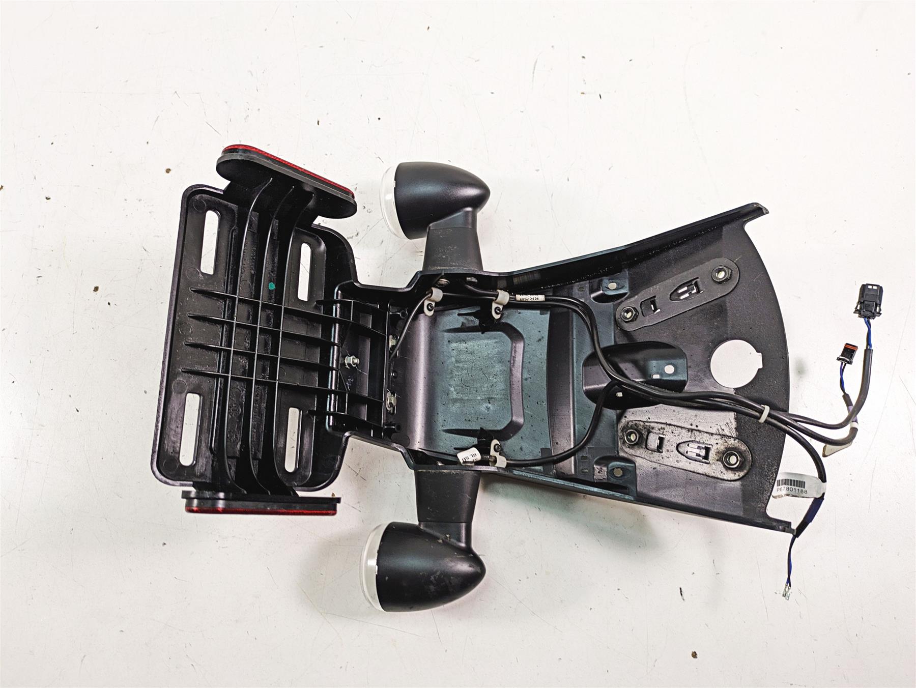 2022 Harley RA1250 S Pan America Rear Plate Holder & Blinkers - Read 67900541 {{ shop.shopifyCountryName }} - Mototech271