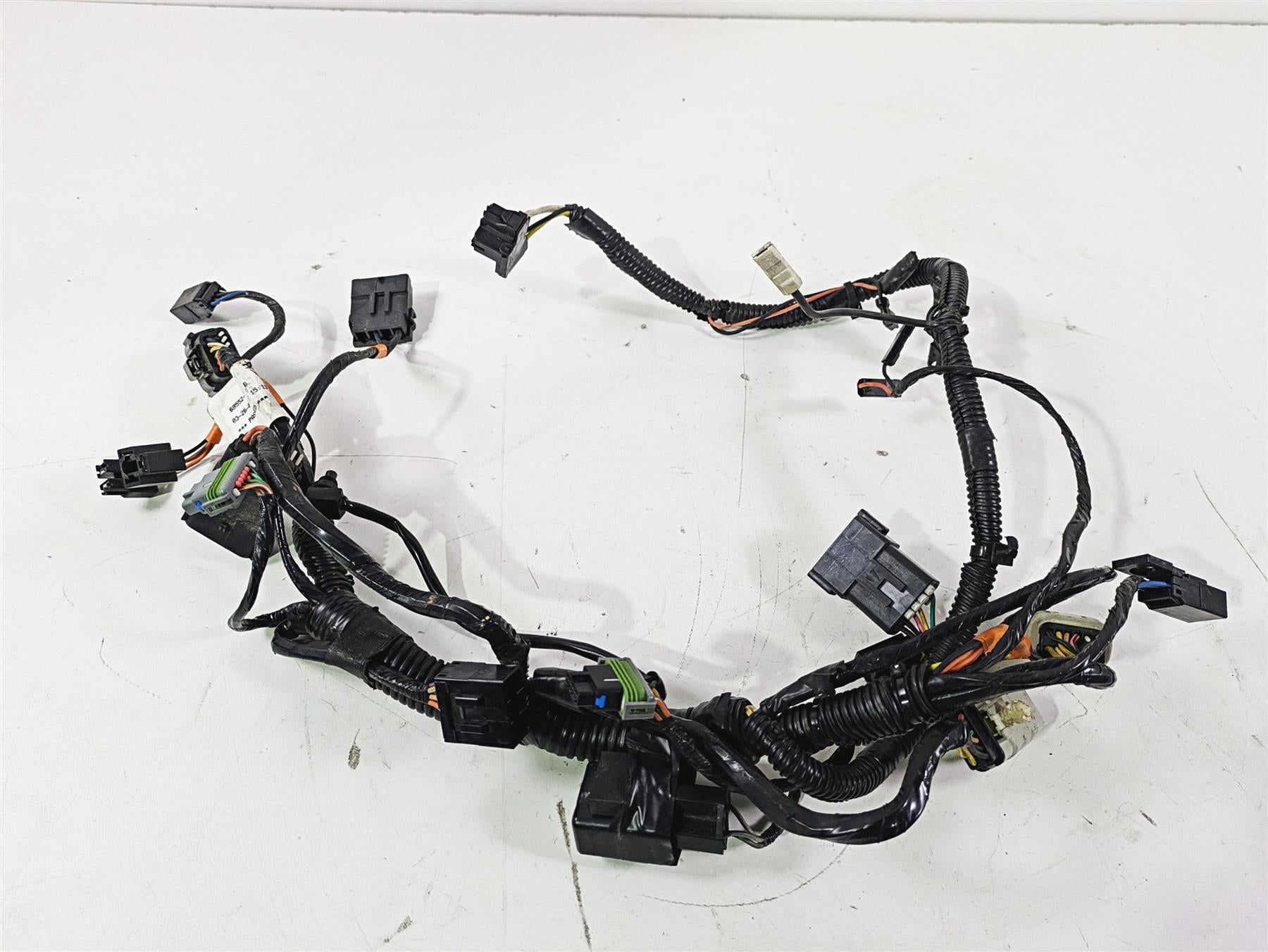 2008 Harley Touring FLHTP Electra Glide Front Fairing Wiring Harness 69552-08 {{ shop.shopifyCountryName }} - Mototech271