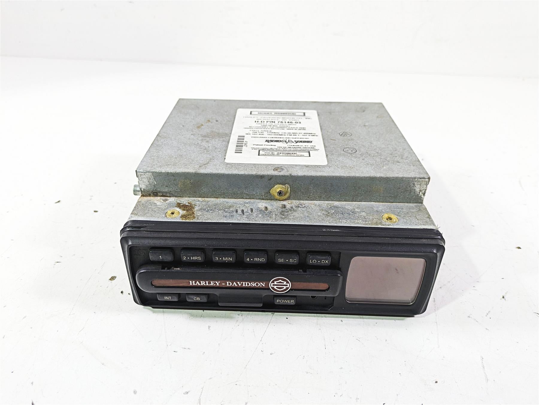 2003 Harley Touring FLHTCUI 100TH E-Glide Radio Cd-Player Stereo - Read 76146-03 {{ shop.shopifyCountryName }} - Mototech271