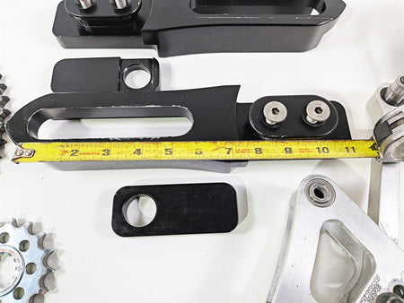 2008 Yamaha YZF R1 RN19 Roaring Toyz Swingarm Extension Set Chain Kickstand {{ shop.shopifyCountryName }} - Mototech271
