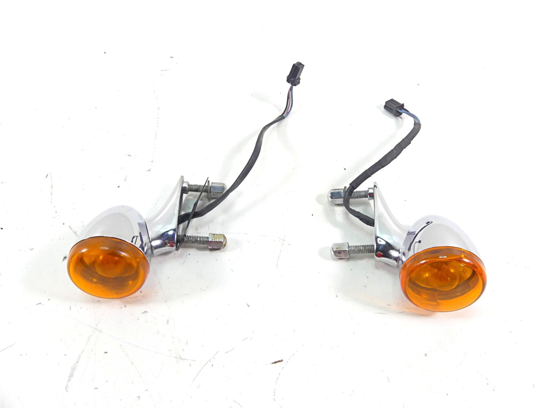 2011 Harley Touring FLTRX Road Glide Front Blinkers & Mounts Set -Read 69272-05 | Mototech271