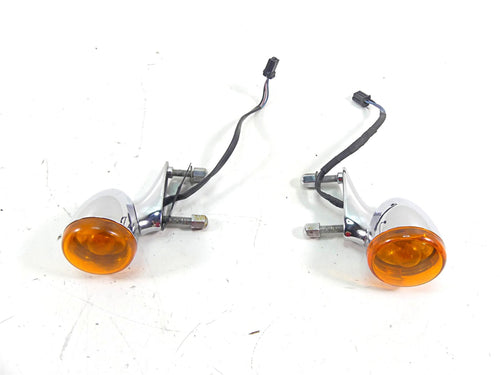 2011 Harley Touring FLTRX Road Glide Front Blinkers & Mounts Set -Read 69272-05 | Mototech271