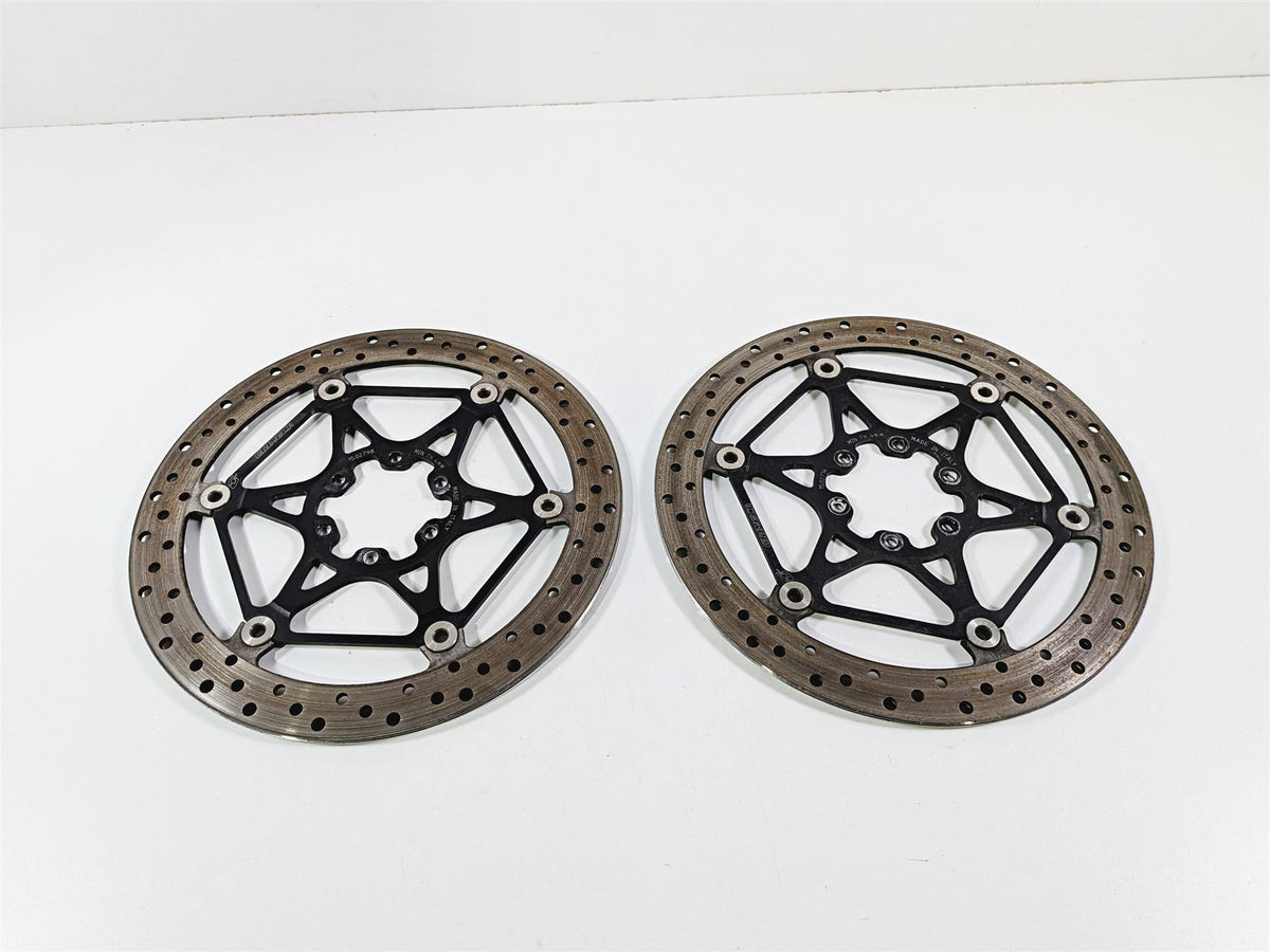 2016 Aprilia RSV 1100 Tuono V4 Factory Grimeca Front Brake Rotor Disc Set {{ shop.shopifyCountryName }} - Mototech271