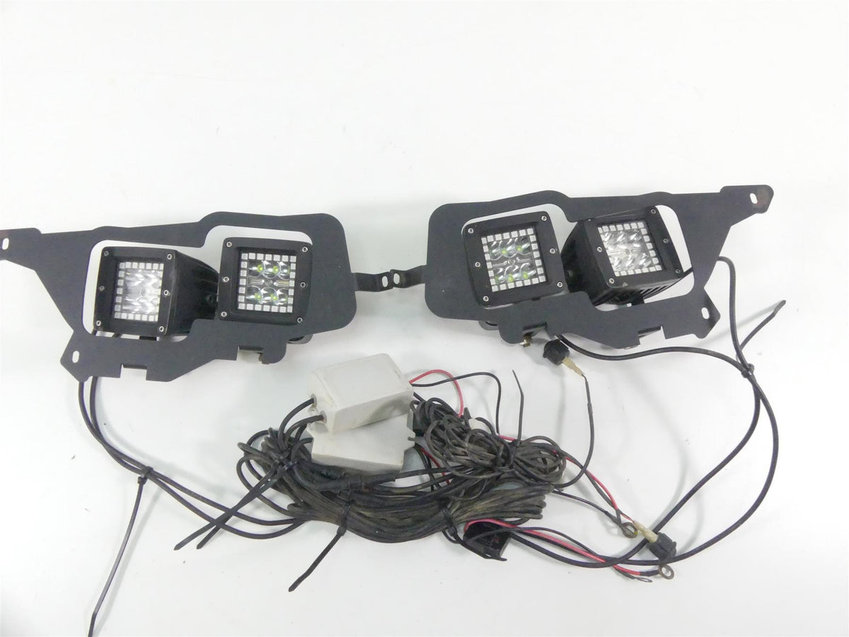 2018 Polaris RZR S 900 Aftermarket LED Headlight Head Light + Mounts & Wiring {{ shop.shopifyCountryName }} - Mototech271