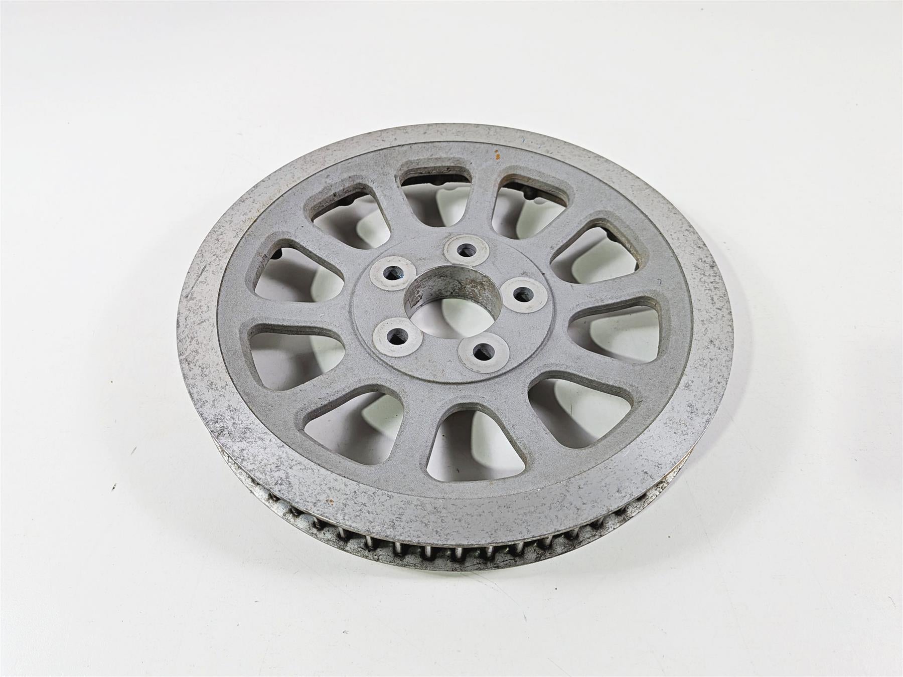 2011 Harley FXDF Dyna Fat Bob Rear Drive Belt Pulley Sprocket 66T 1" 40374-07 {{ shop.shopifyCountryName }} - Mototech271
