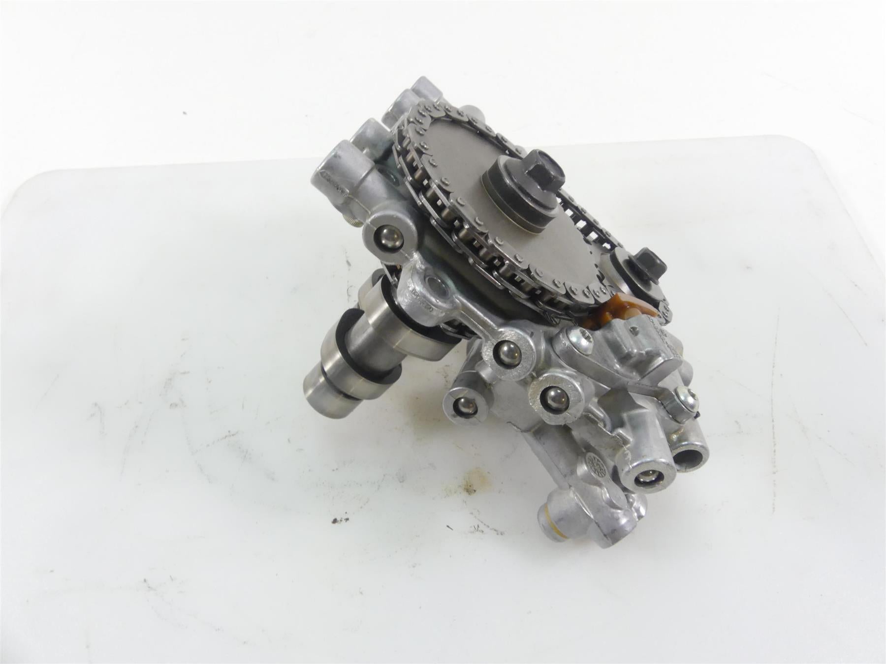 2011 Harley Touring FLTRU Road Glide Camshaft Cam Plate + Oil Pump Set 25355-06A {{ shop.shopifyCountryName }} - Mototech271
