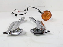 Load image into Gallery viewer, 2006 Triumph Rocket 3 Front Blinker &amp; Bracket Mount Set T2701111 T2701100 | Mototech271
