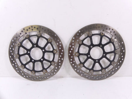 2015 Ducati Diavel Dark Front Brembo Brake Disc Rotor Set 49241011A {{ shop.shopifyCountryName }} - Mototech271