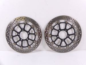 2015 Ducati Diavel Dark Front Brembo Brake Disc Rotor Set 49241011A