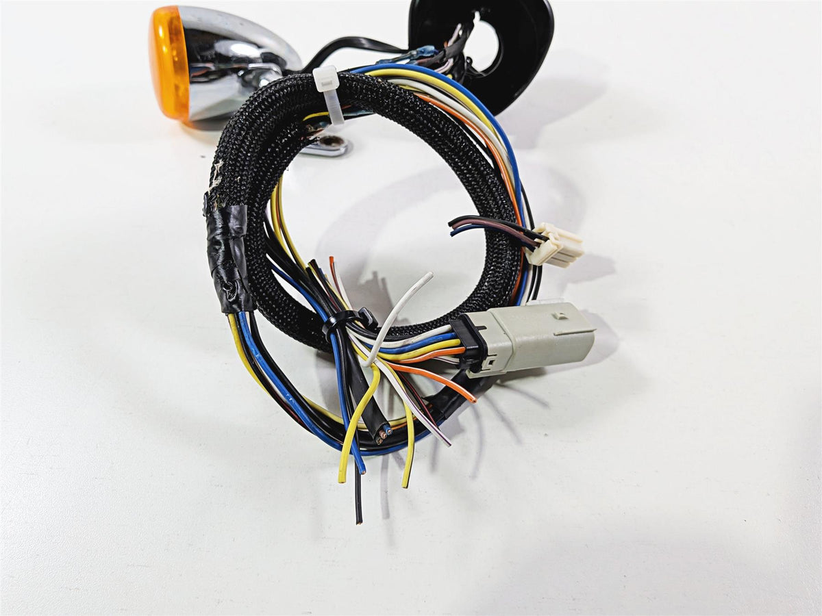 2011 Harley FXDF Dyna Fat Bob Left Hand Control Switch & Turn Signal 71682-06A {{ shop.shopifyCountryName }} - Mototech271