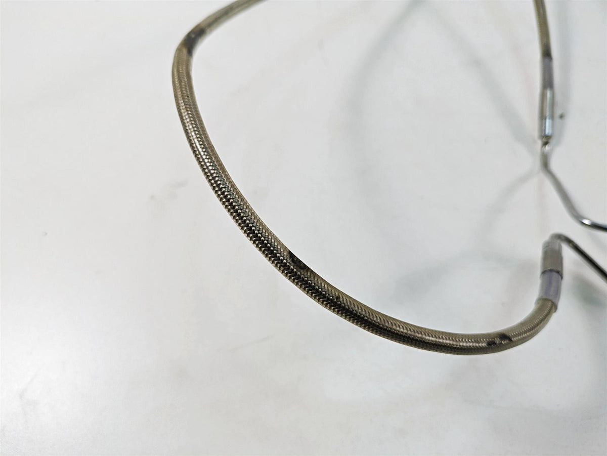 2006 Harley Touring FLHXI Street Glide 16 1/2" Ape Hanger Front Brake Line Set {{ shop.shopifyCountryName }} - Mototech271