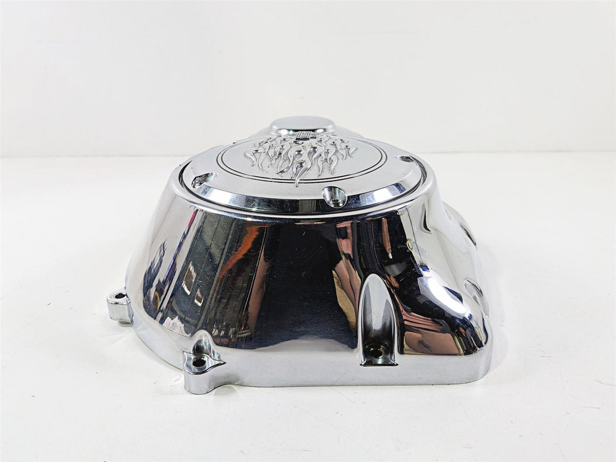 2008 Harley FXDSE CVO Dyna Chrome Outer Primary Drive Clutch Cover 60784-06-Mototech271