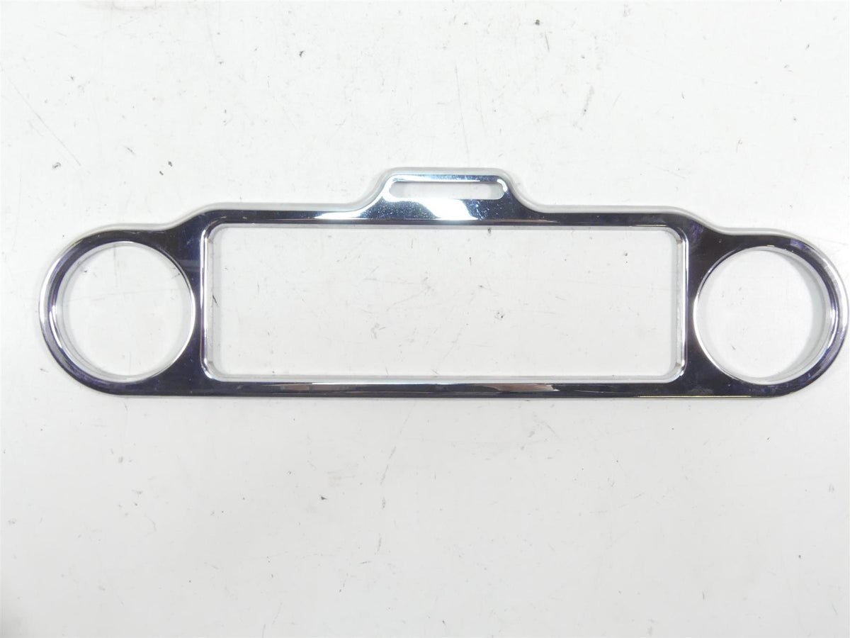 2005 Harley Touring CVO FLHTC SE Electra Glide Radio Gauges Chrome Trim Cover {{ shop.shopifyCountryName }} - Mototech271