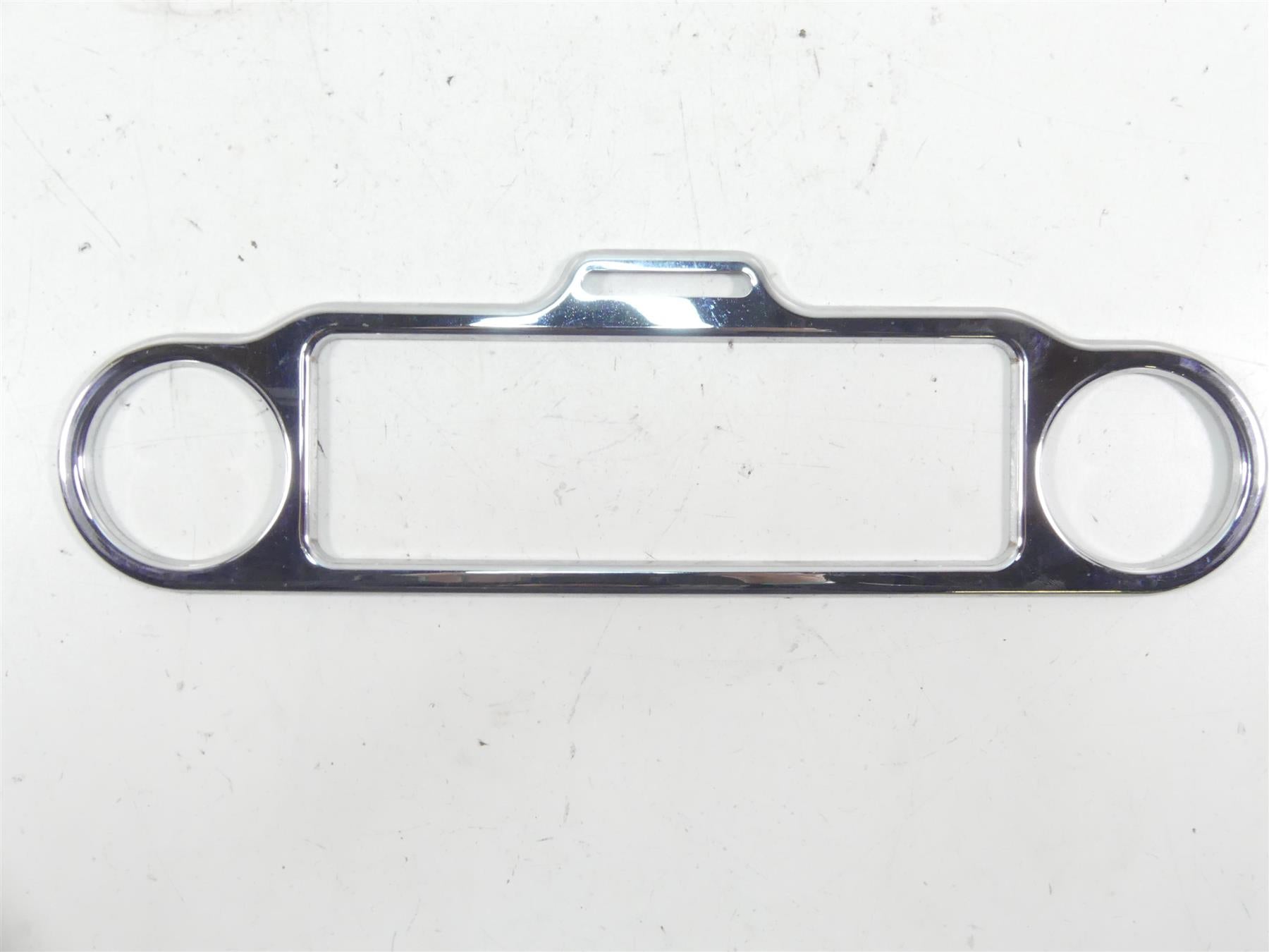 2005 Harley Touring CVO FLHTC SE Electra Glide Radio Gauges Chrome Trim Cover {{ shop.shopifyCountryName }} - Mototech271