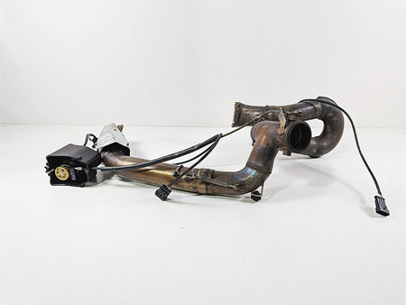 2017 Ducati Panigale 1299 Exhaust Header & Servo Motor 57014452A 57114424B-Mototech271