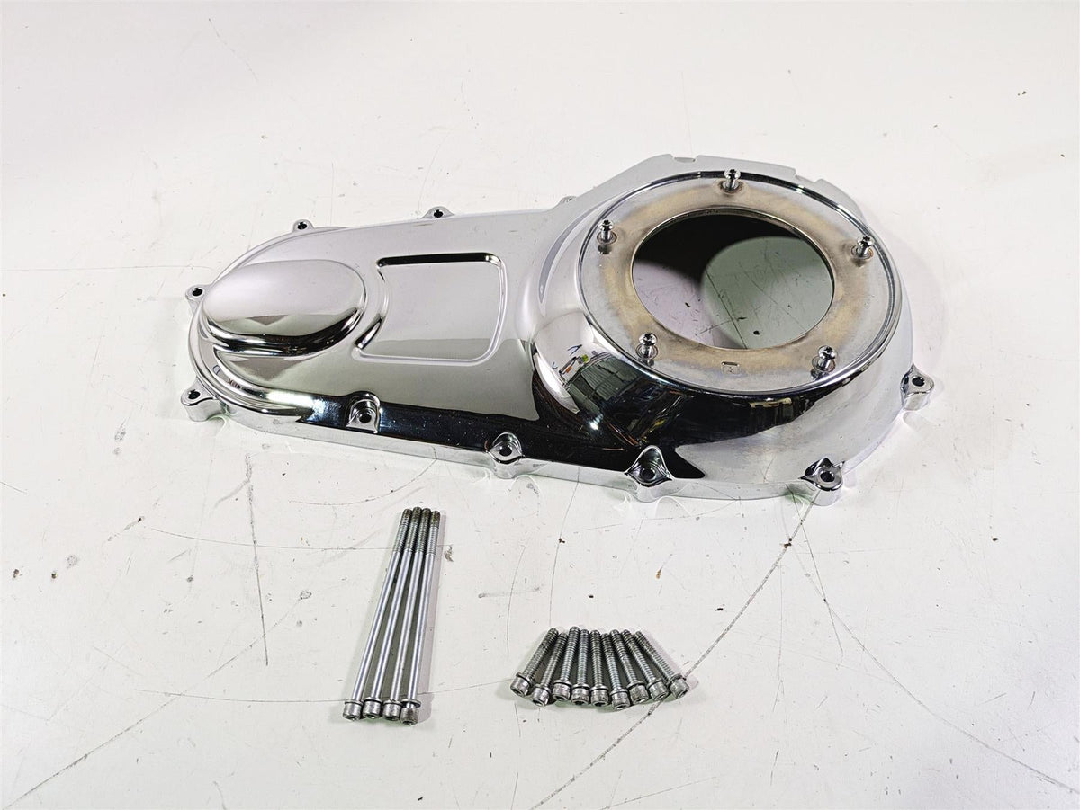 2015 Harley Touring FLHTKL E -Glide Low Outer Primary Clutch Cover 25700387 {{ shop.shopifyCountryName }} - Mototech271