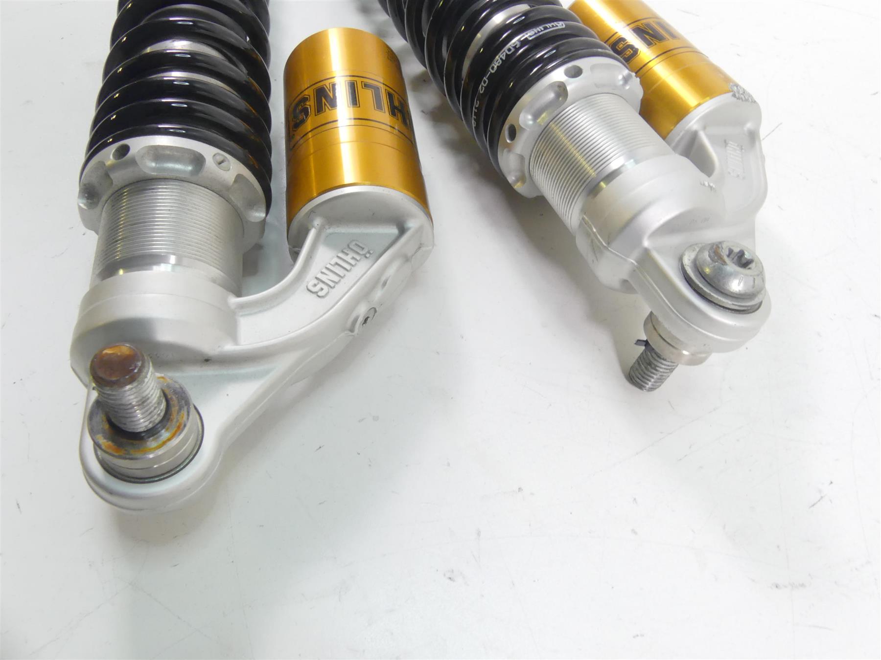 2009 Harley XR1200 Sportster Straight Rear Ohlins Shock Set 14.25" 60480-02 {{ shop.shopifyCountryName }} - Mototech271