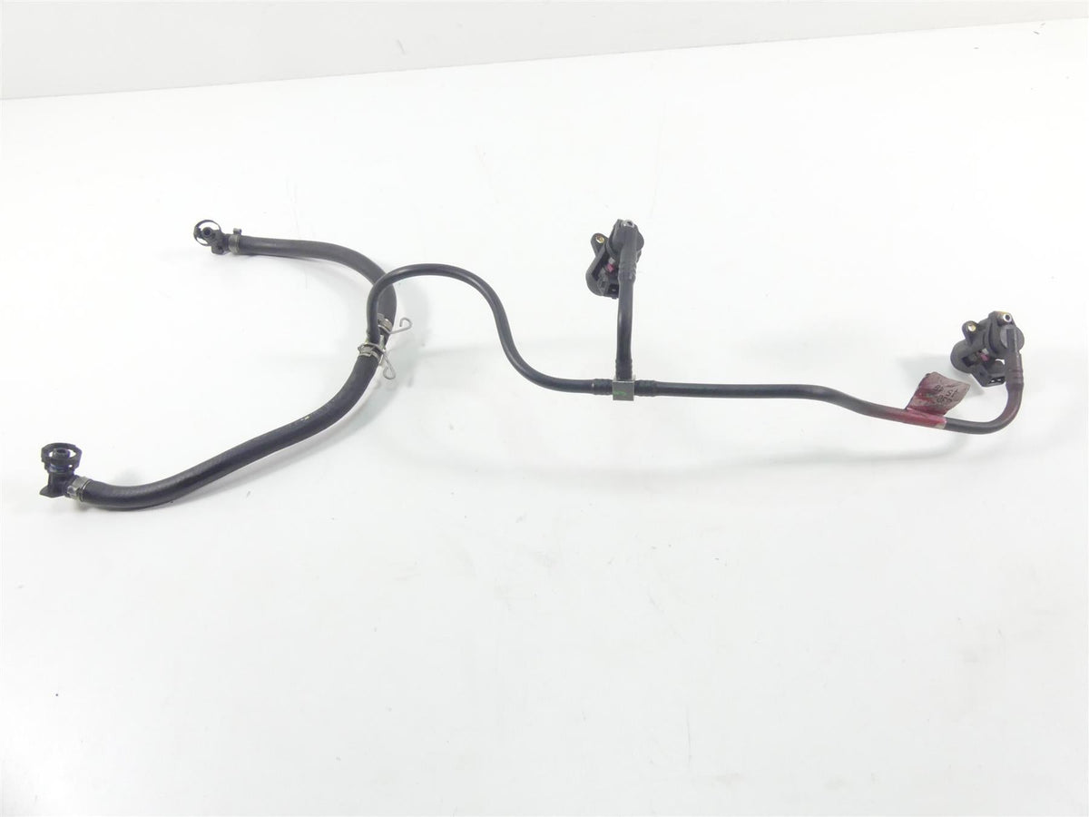 2008 Ducati 848 SBK 12 Hole Fuel Injector Set & Lines 28040161A {{ shop.shopifyCountryName }} - Mototech271