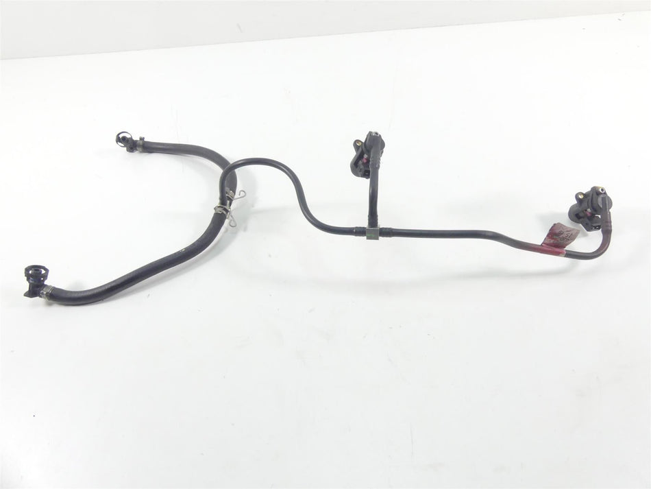 2008 Ducati 848 SBK 12 Hole Fuel Injector Set & Lines 28040161A {{ shop.shopifyCountryName }} - Mototech271