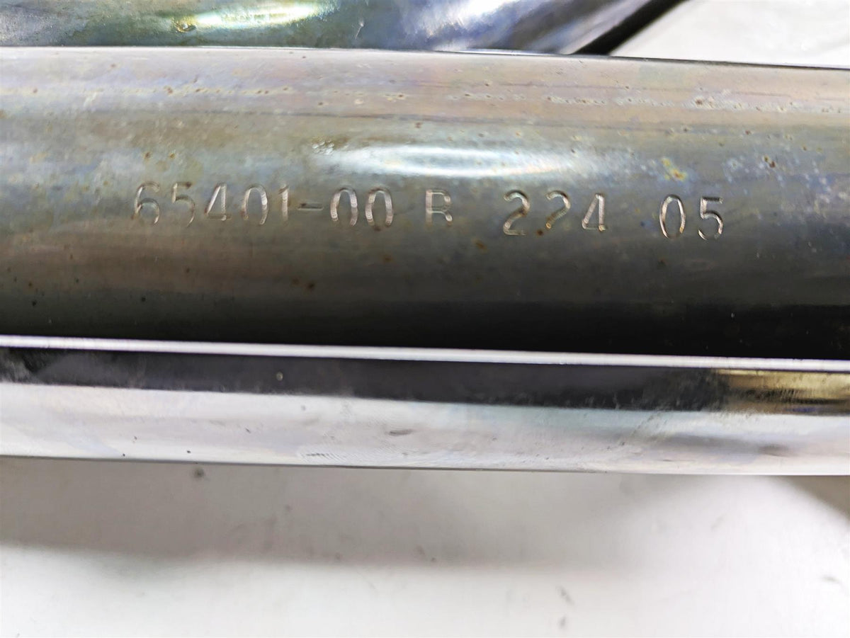 2006 Harley Softail FXSTSI Springer Exhaust Pipe Header Set 65401-00B 65603-00A {{ shop.shopifyCountryName }} - Mototech271