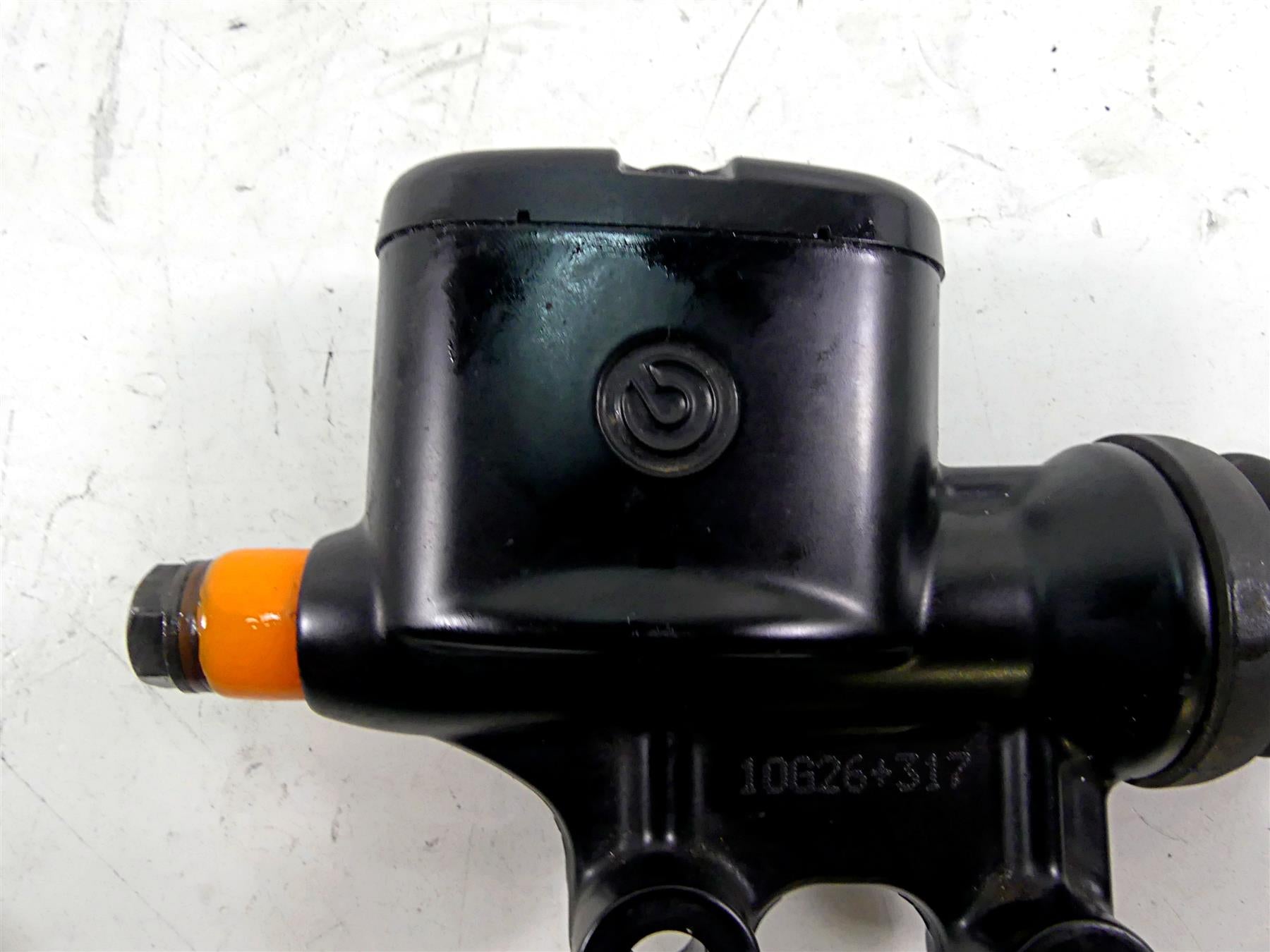 2011 Harley Touring FLTRX Road Glide Brembo Rear Brake Master Cylinder 41700028A {{ shop.shopifyCountryName }} - Mototech271