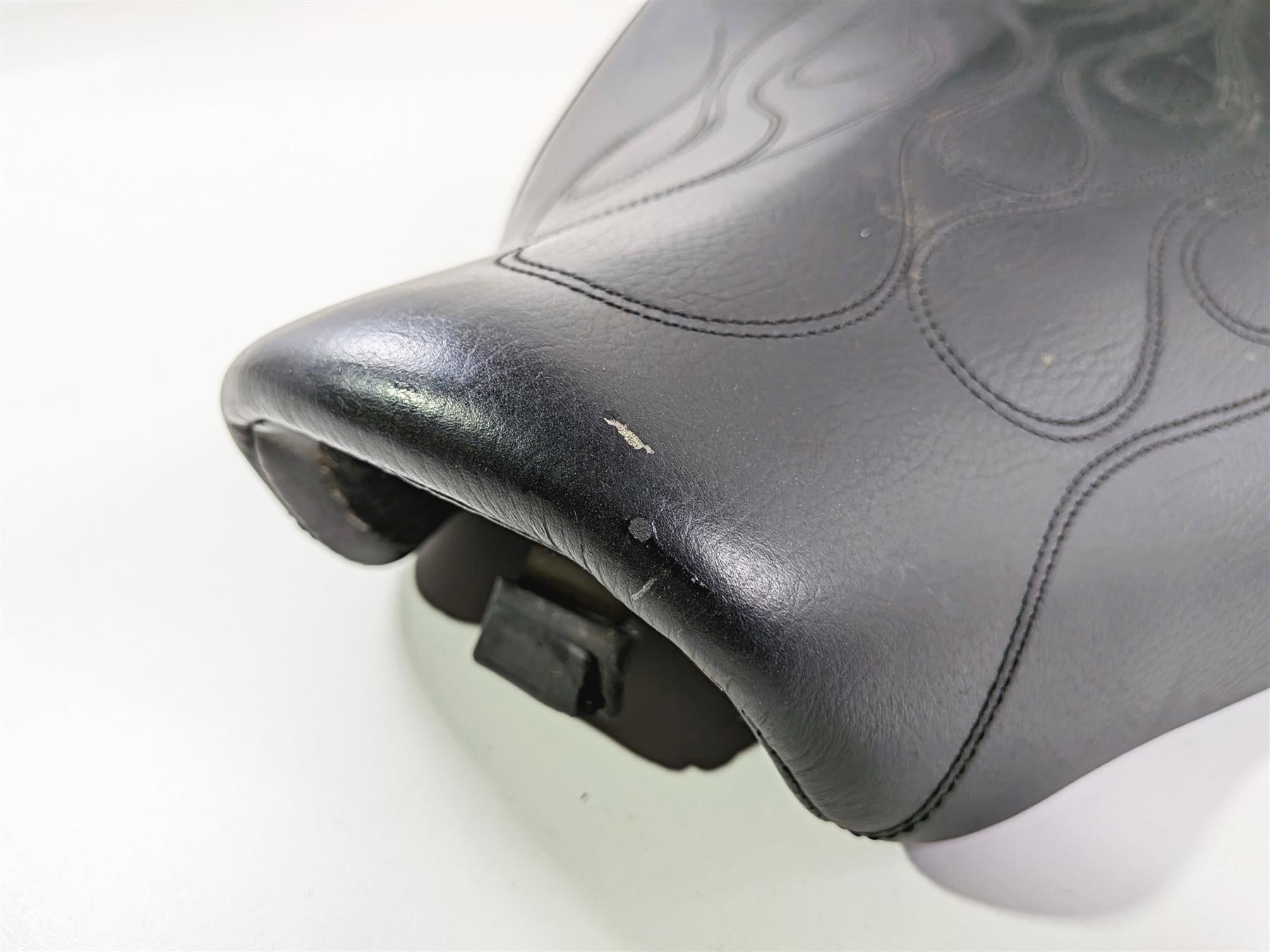 2009 Harley FXCWC Softail Rocker Danny Gray Custom Big Seat Flame Stitching {{ shop.shopifyCountryName }} - Mototech271