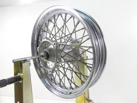 2001 Yamaha XV1600 Road Star Straight Front Wheel Rim 16x3 -Read 4WM-25111-00-00 {{ shop.shopifyCountryName }} - Mototech271