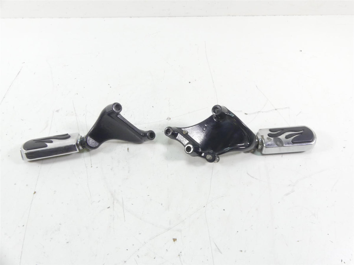 2014 Harley Sportster XL1200 C Rear Passenger Footpeg Set 49314-04 49315-04 {{ shop.shopifyCountryName }} - Mototech271
