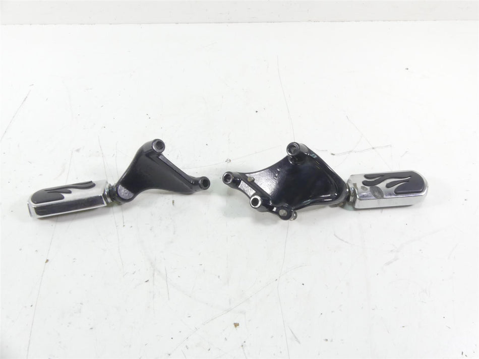 2014 Harley Sportster XL1200 C Rear Passenger Footpeg Set 49314-04 49315-04 {{ shop.shopifyCountryName }} - Mototech271