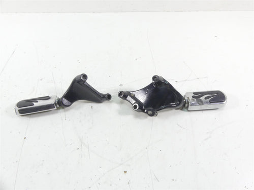 2014 Harley Sportster XL1200 C Rear Passenger Footpeg Set 49314-04 49315-04 | Mototech271