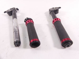 2008 Kawasaki ZX6R Ninja Left Right Handlebar Aluminum Grip 46003-0136 46003-013 | Mototech271