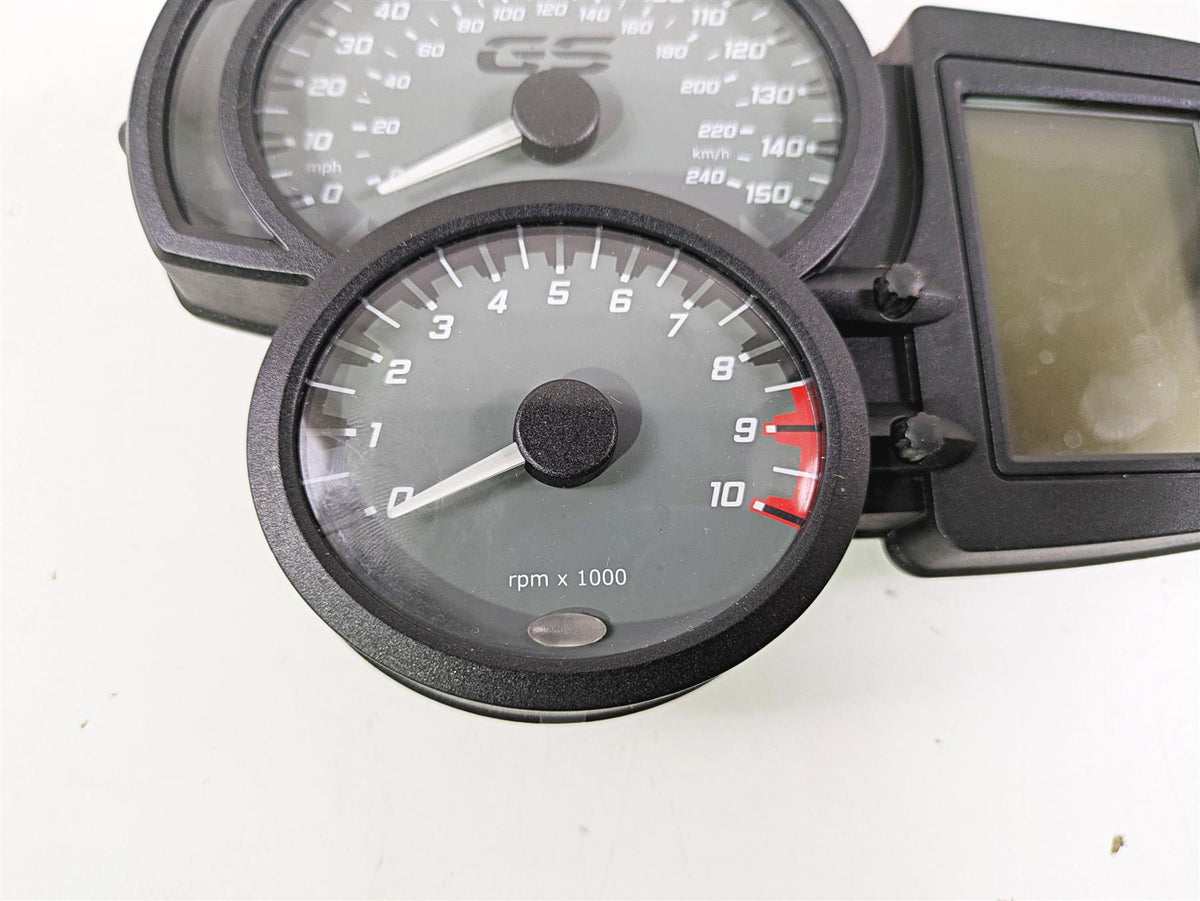 2017 BMW F800GS Adv K75 Speedometer Gauges Instrument 11K 62118555577 {{ shop.shopifyCountryName }} - Mototech271
