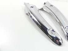 Load image into Gallery viewer, 2013 Triumph Rocket 3 Touring Rear Fender Chrome Braces Struts T2306014 T2306024

