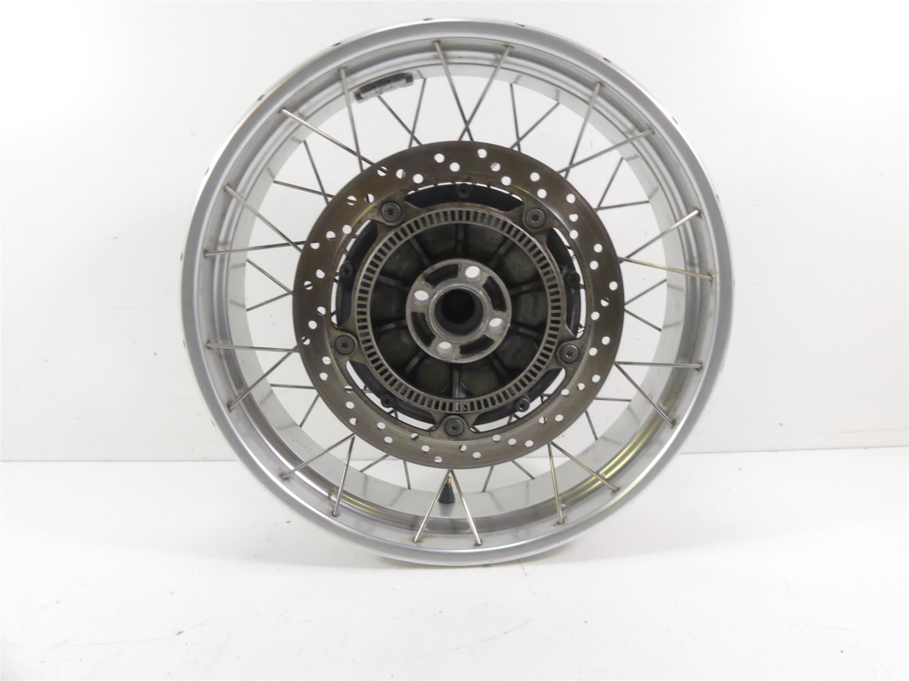 2003 BMW R1150 GS R21 Straight Rear Wheel Rim 17x4 Integral Abs 36318563893 {{ shop.shopifyCountryName }} - Mototech271