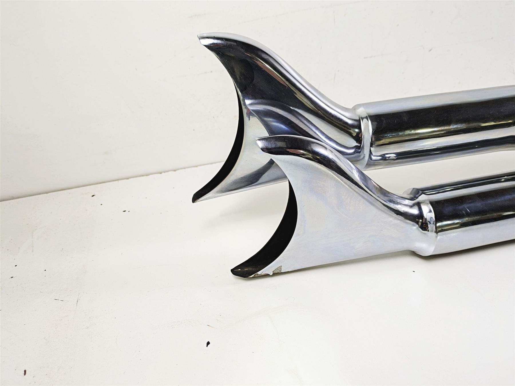 2014 Harley FLS Softail Slim Samson Legend Fishtail Longhorn Exhaust Set S3-911 {{ shop.shopifyCountryName }} - Mototech271
