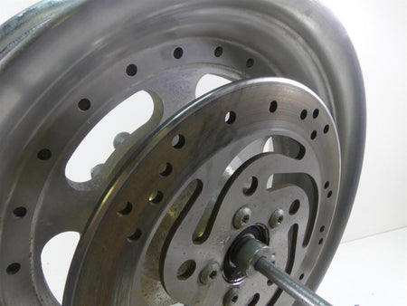 2009 Harley FXDF Dyna Fat Bob Straight 16x5 Slotted Rear Wheel Rim 40900179 {{ shop.shopifyCountryName }} - Mototech271
