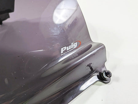 2014 Aprilia RSV4 RR Factory Puig Smoke Smoked Windshield Wind Shield Screen {{ shop.shopifyCountryName }} - Mototech271