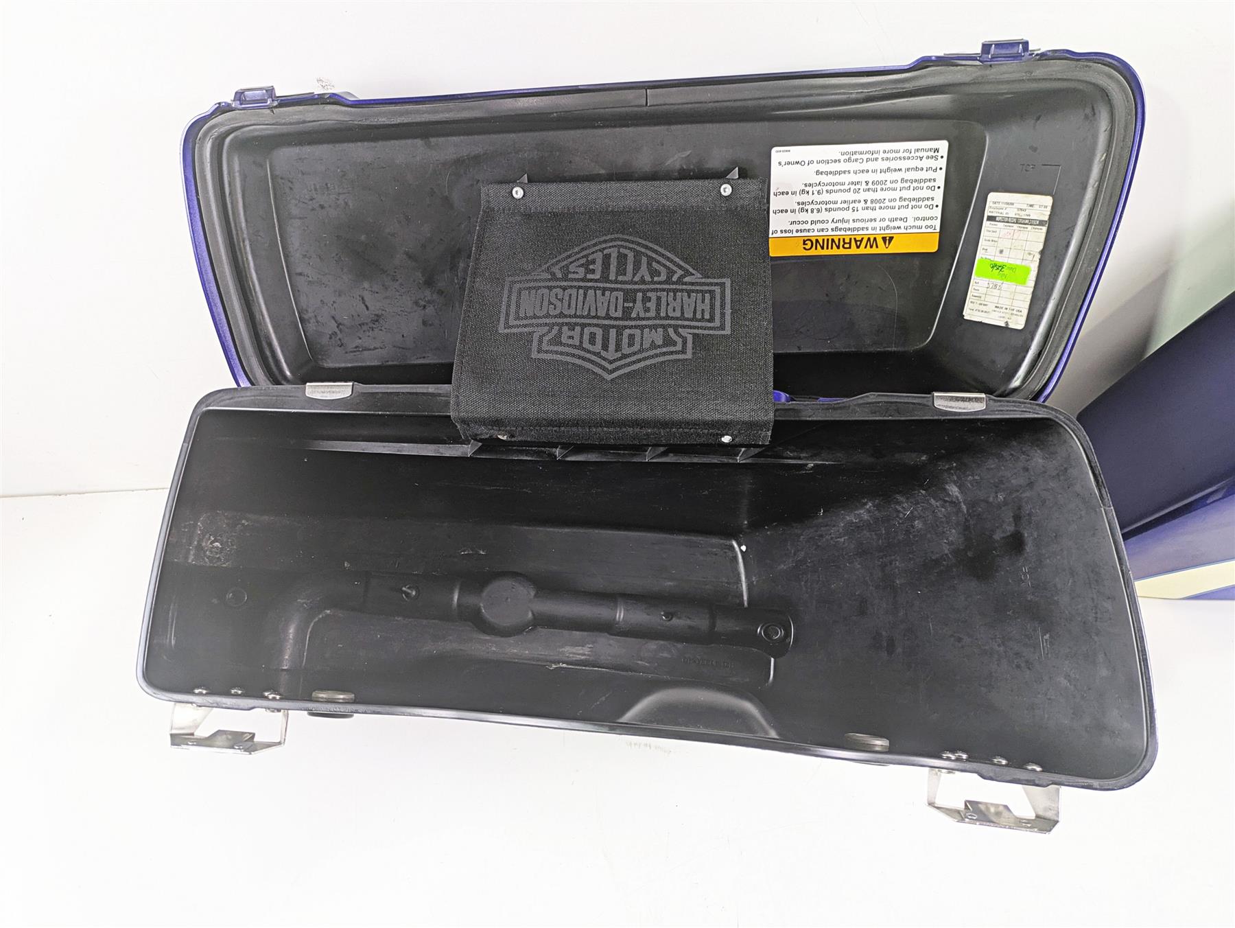 2010 Harley Touring FLHXSE CVO Street Glide Saddlebag Set Candy Condor 92464-10 {{ shop.shopifyCountryName }} - Mototech271