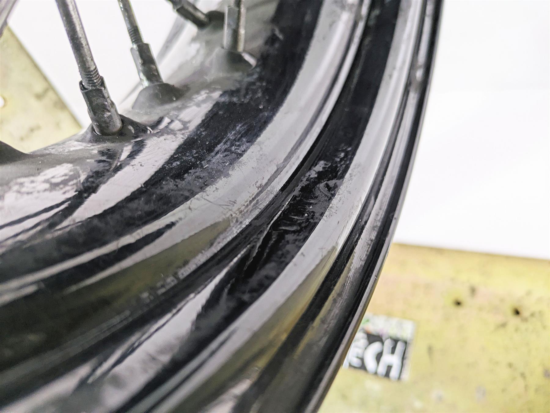2009 Harley Touring FLHX Street Glide 16x5 Rear Wheel Rim - Runout 44606-09A {{ shop.shopifyCountryName }} - Mototech271