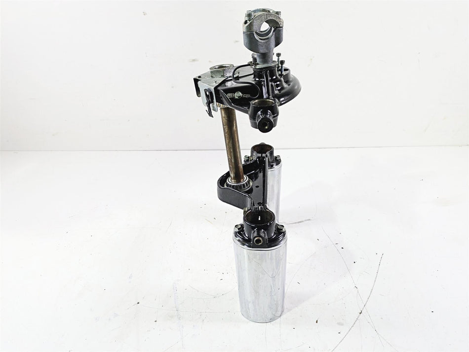 2007 Harley Touring FLHTCU SE CVO E-Glide Upper Lower Triple Tree Set 45446-87A {{ shop.shopifyCountryName }} - Mototech271
