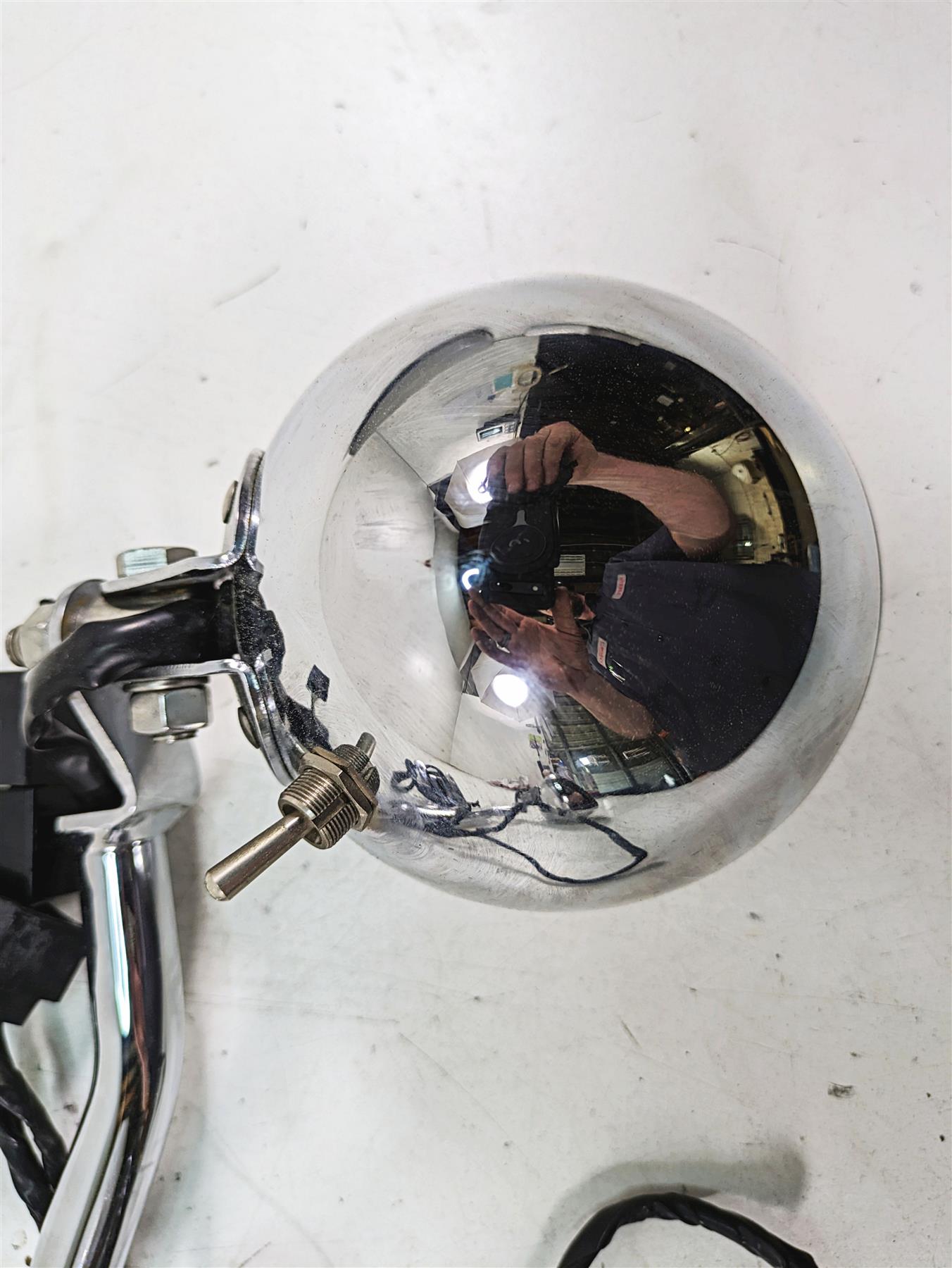 2011 Triumph America Auxiliary Lamps Spotlight Spot Light Bar A9830007 {{ shop.shopifyCountryName }} - Mototech271
