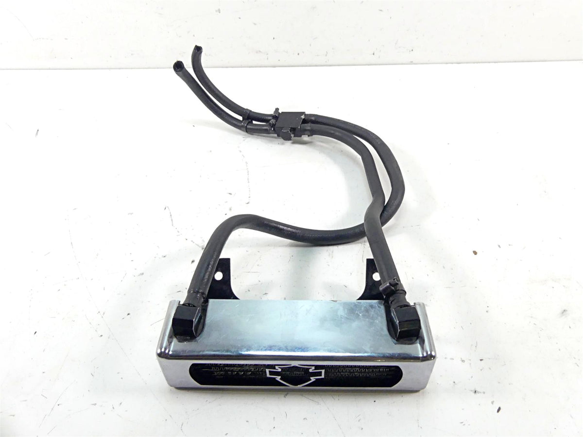 2002 Harley Touring FLHTC Electra Glide Oil Cooler Lines & Hoses & Chrome Cover {{ shop.shopifyCountryName }} - Mototech271