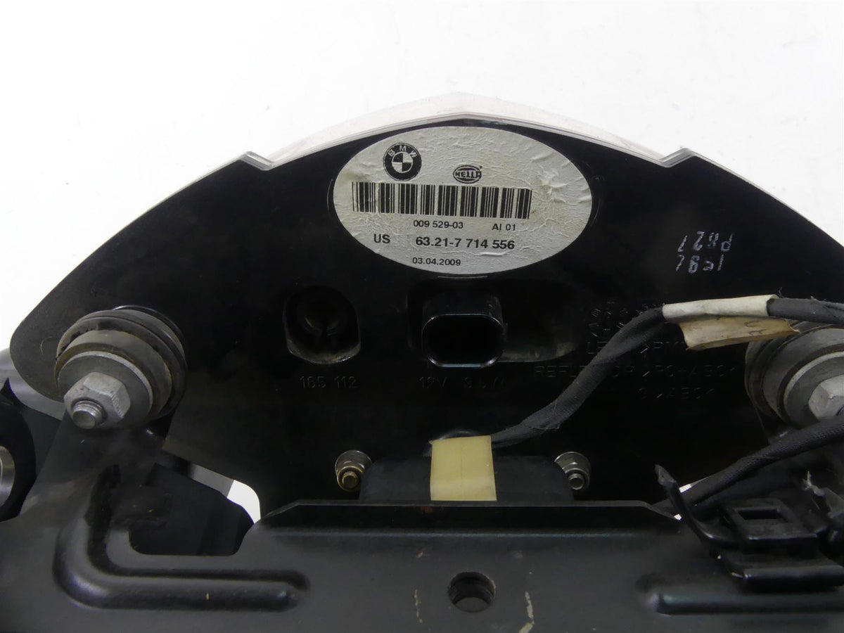2009 BMW R1200GS K25 LED Taillight Rear Lamp + Blinker Plate Holder 63217714556 {{ shop.shopifyCountryName }} - Mototech271