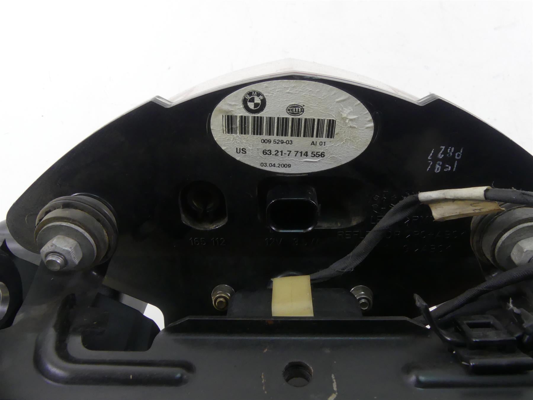2009 BMW R1200GS K25 LED Taillight Rear Lamp + Blinker Plate Holder 63217714556 {{ shop.shopifyCountryName }} - Mototech271