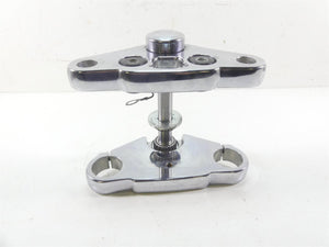2008 Harley FXCWC Softail Rocker C Upper Lower Chrome Triple Tree 49mm 46638-08 | Mototech271