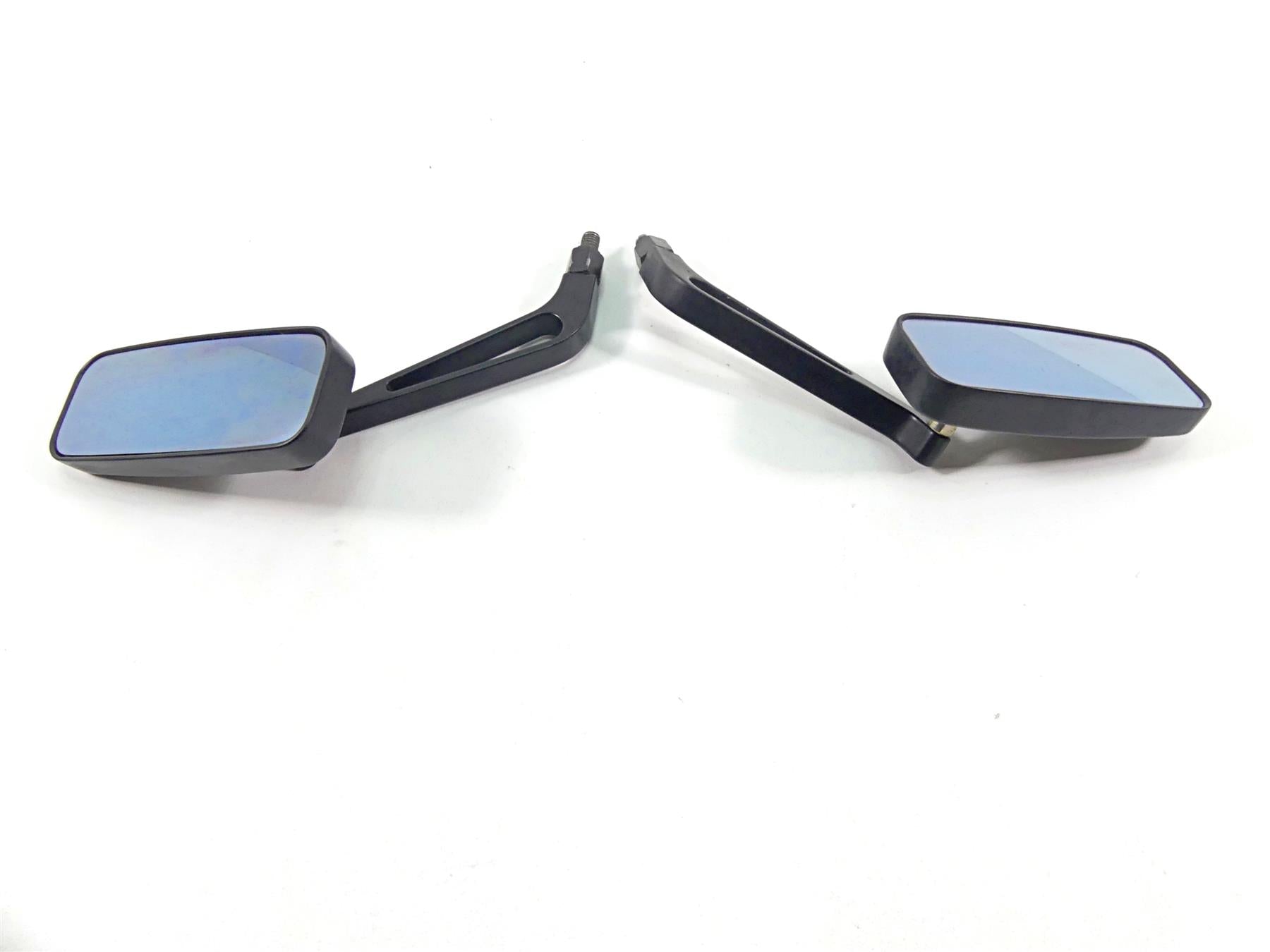 2012 Ducati Monster 1100 EVO Aftermarket Square Black Rear View Mirror Set {{ shop.shopifyCountryName }} - Mototech271