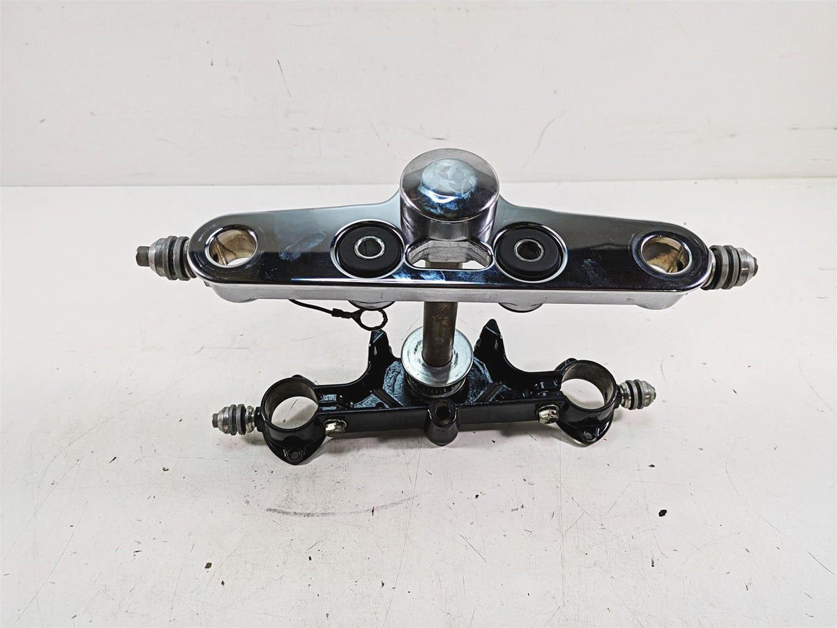 2006 Harley FLSTI Softail Heritage Lower & Upper Triple Tree Set 45605-00A {{ shop.shopifyCountryName }} - Mototech271